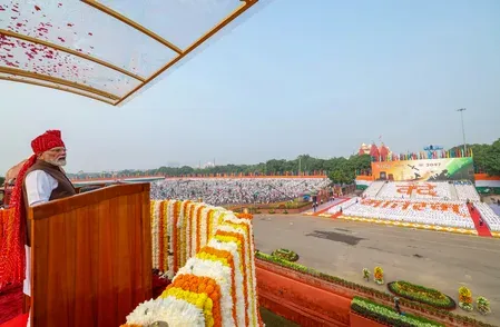 PM Modi calls for Indian pharma firms in global top 5 on Independence Day