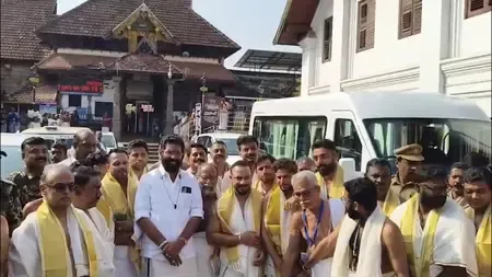 Did the Indian Cricket Team Visit Sree Padmanabhaswamy Temple Before the T20I Series Finale?
