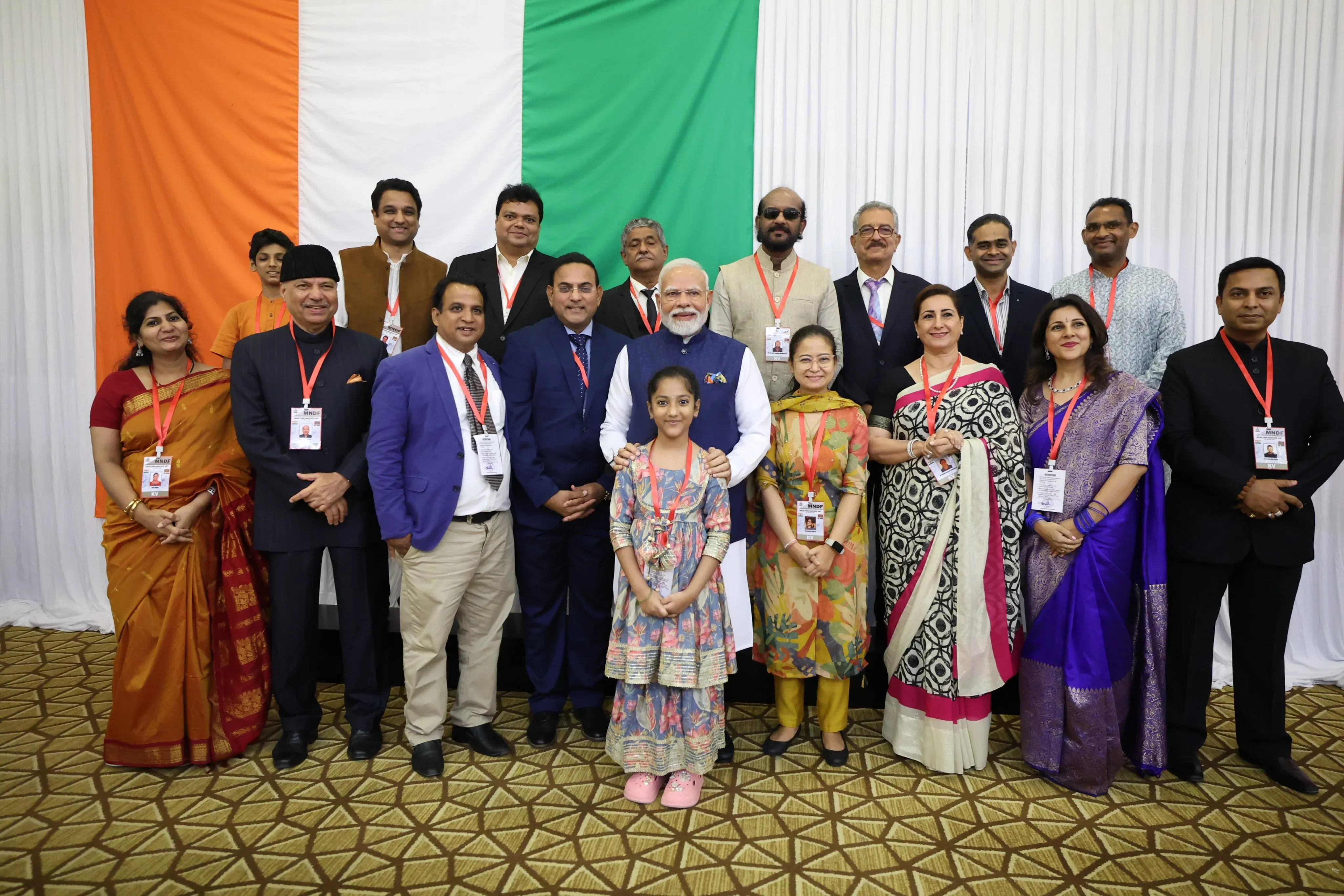 How does the Indian diaspora in Maldives celebrate PM Modi's visit?
