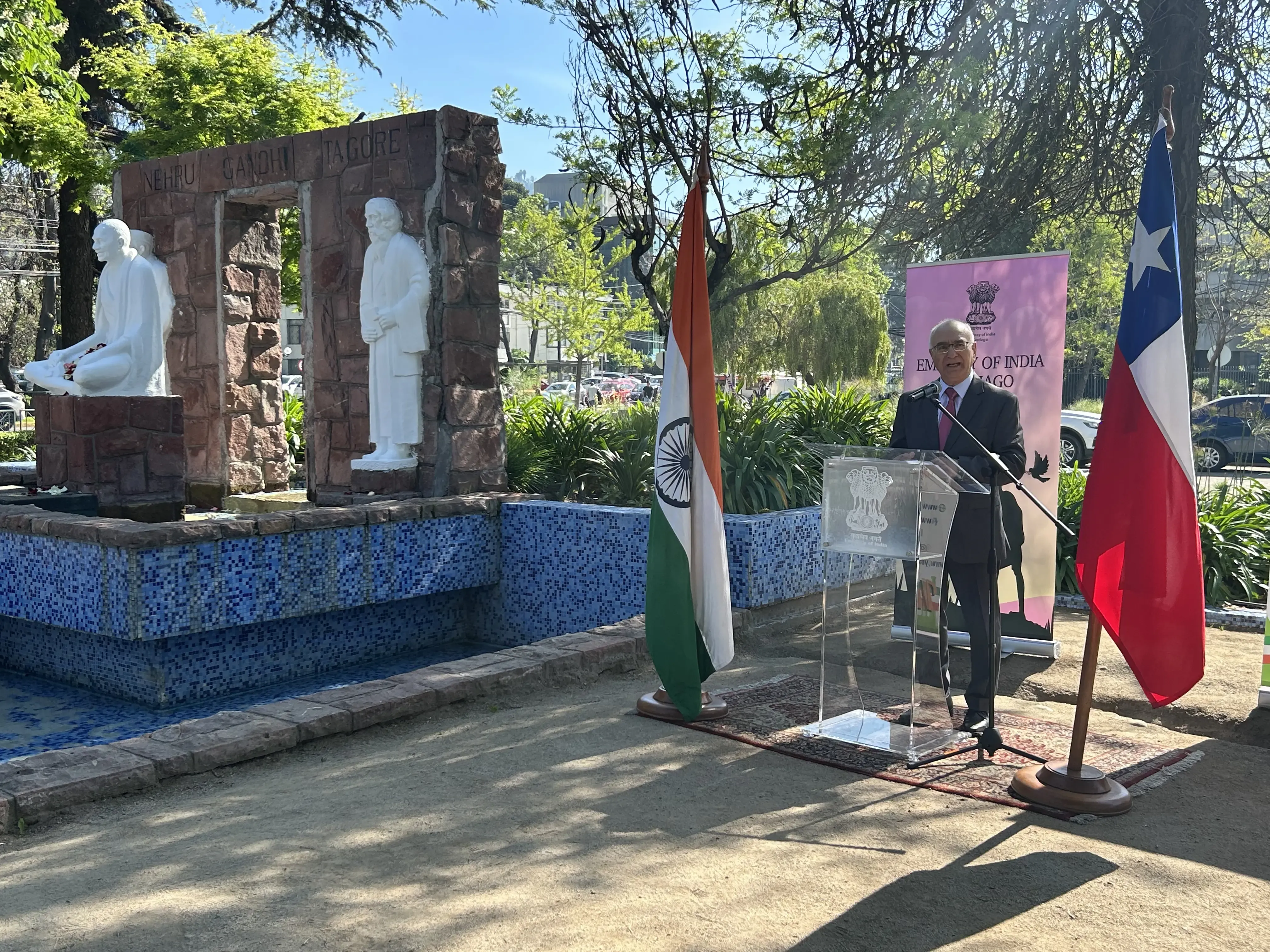 How are Indian Embassies Worldwide Honoring Gandhi Jayanti?