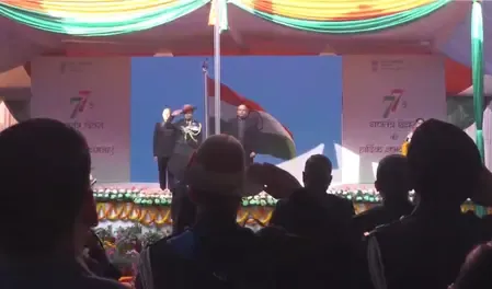 How Did the Indian Embassy in Kathmandu Celebrate the 77th Republic Day?