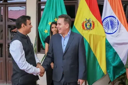 Indian envoy discusses bilateral ties during 1st official visit to Bolivia's Beni Department
