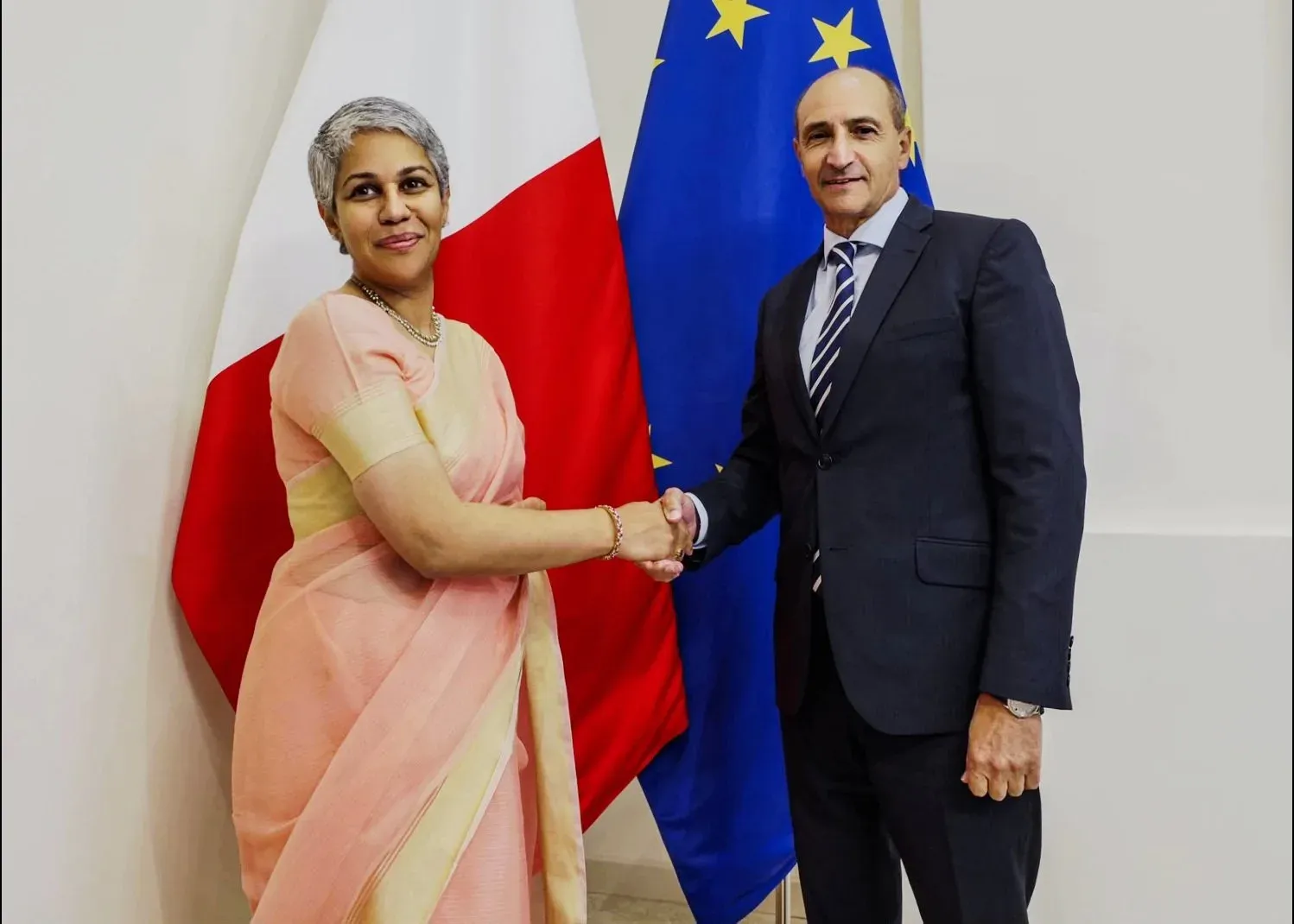 India-Malta ties deepen as envoy Rachita Bhandari meets FM Chris Fearne