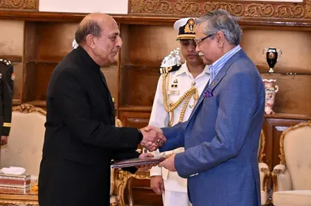 India's Dinesh Trivedi presents credentials to Bangladesh President, tourist visas resume
