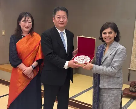 Strengthening India-Japan Relations: Envoy Meets Yamanashi Governor
