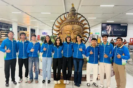 India's 24-member fencing squad flies to Hong Kong for Senior World Championships 2026