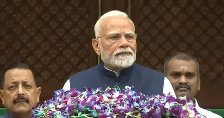 Indian flag on ISS filled nation with pride: PM Modi ahead of Monsoon Session