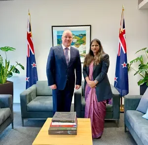 Indian High Commissioner Engages with New Zealand PM to Boost Bilateral Relations