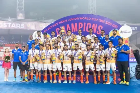 How Did the Indian Junior Men’s Hockey Team Wrap Up 2025 with Major International Medals?