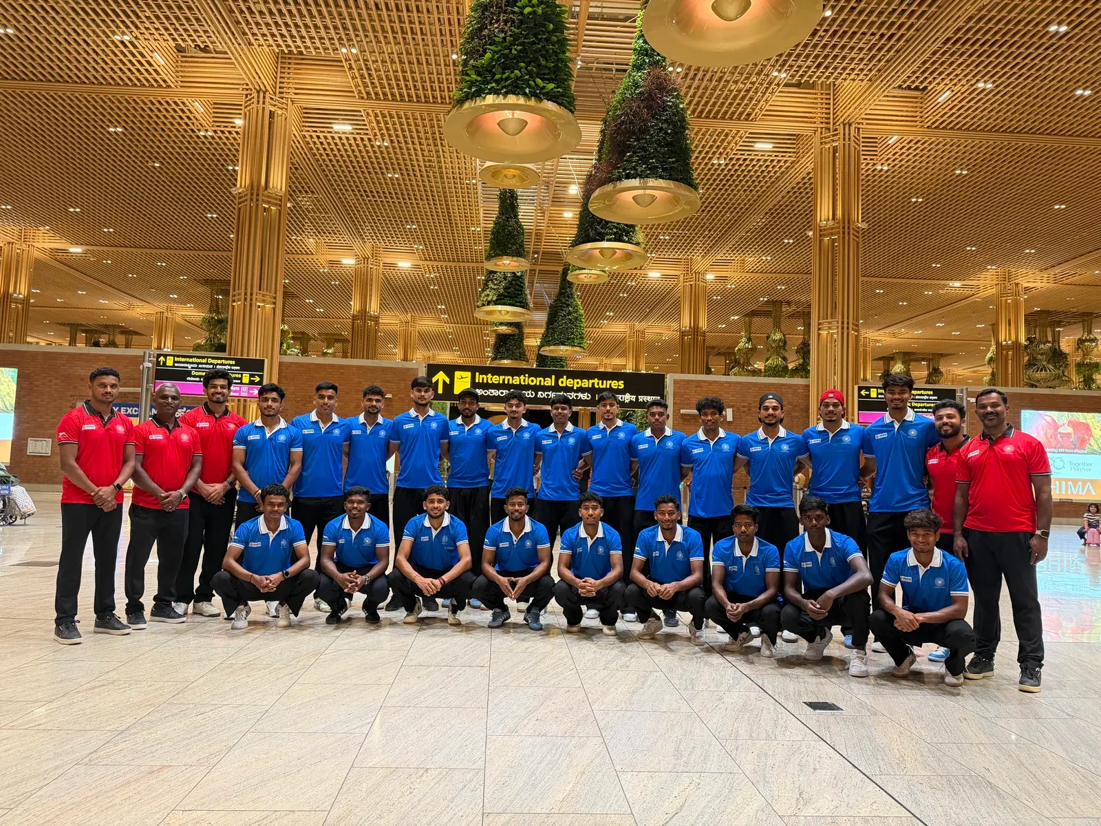 India junior hockey team flies to Belgium for 6-match exposure tour