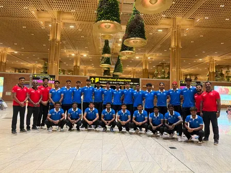 India junior hockey team flies to Belgium for 6-match exposure tour