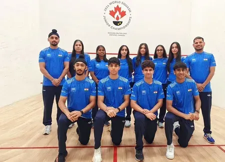 India men reach World Junior Squash semis with 2-1 win over England