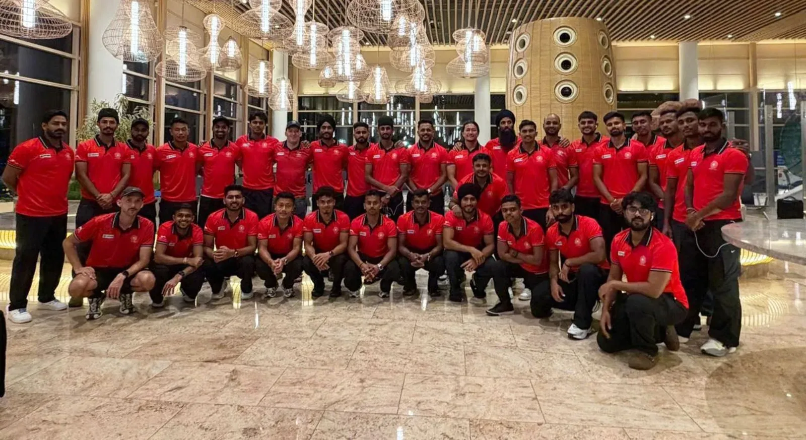 India men's hockey team flies out for FIH Pro League 2025-26 European leg