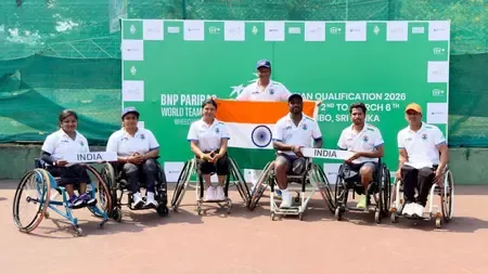 Historic Bronze for Indian Men's Wheelchair Tennis Team at Asia Qualifiers