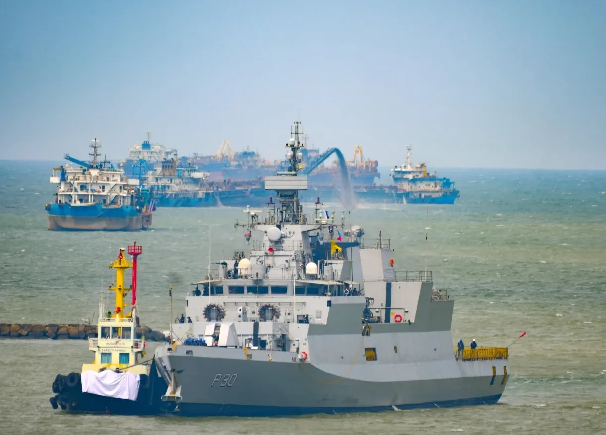 How are Indian Naval Ships Enhancing Maritime Cooperation with the Philippines?