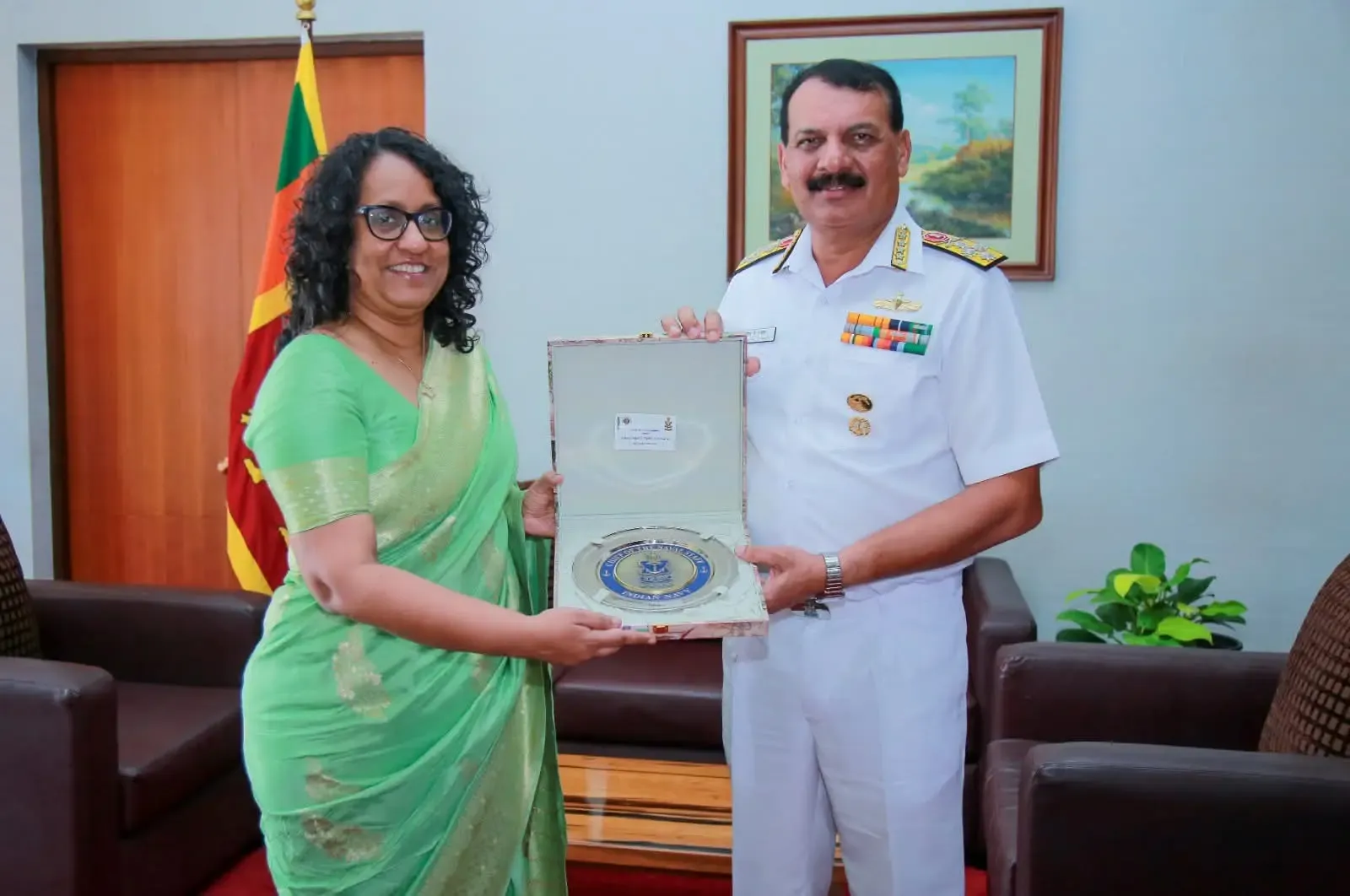 How Did Indian Navy Chief Admiral Tripathi Strengthen Ties with Sri Lanka?