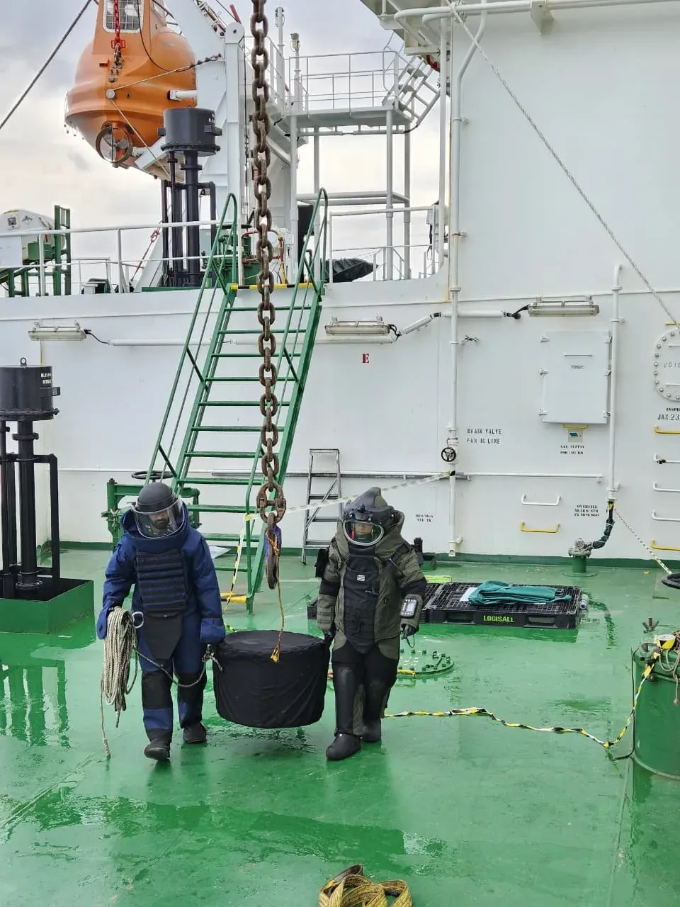 Indian Navy defuses missile warhead from tanker MT Olympic Life off Kochi