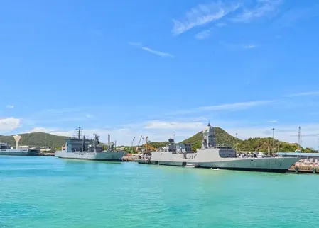 Indian Navy Eastern Fleet ships dock at Sattahip, Thailand to boost interoperability