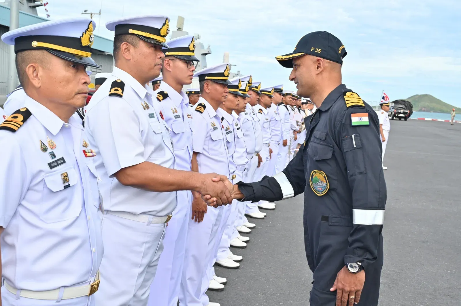 Indian Navy Eastern Fleet wraps Thailand port call, sails for SE Asia