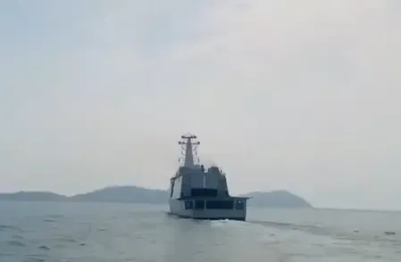 INS Sunayna of Indian Navy Marks First Visit to Dar-es-Salaam