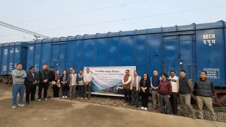 Mizoram's Economy to Flourish as Indian Railways Unveils Refrigerated Parcel Vans
