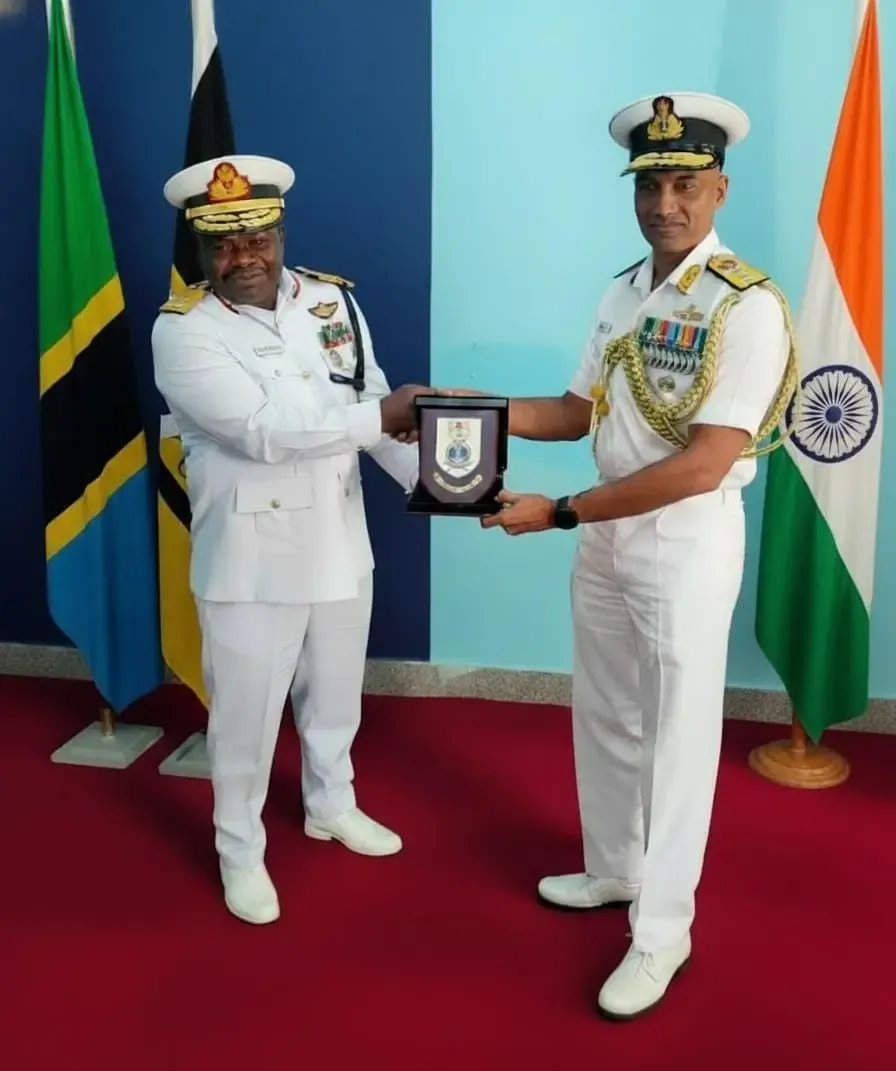 What Did Indian and Tanzanian Navy Officials Discuss About Maritime Security?
