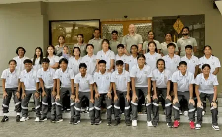 India's U20 Women's Team Touches Down in Thailand for AFC Asian Cup