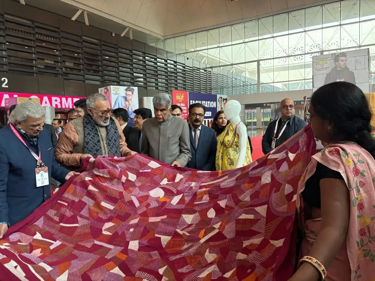 How has the Indian textiles sector surged to Rs 16 lakh crore?