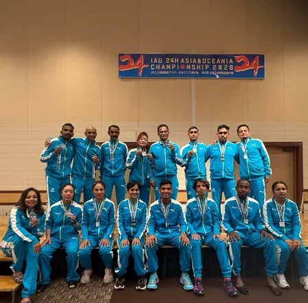 India sweeps IAU 24H Asia-Oceania C'ship men's podium, wins 5 medals