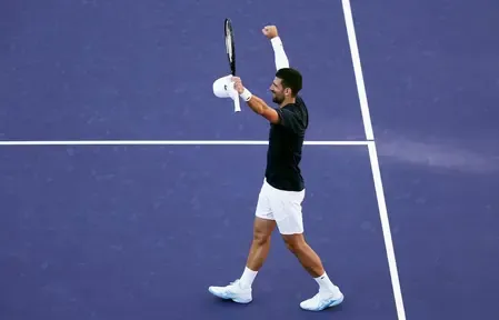 इंडियन वेल्स ओपन: कोवासेविक के खिलाफ जोकोविच की जीत, नॉरी ने डी मिनौर को चौंकाया