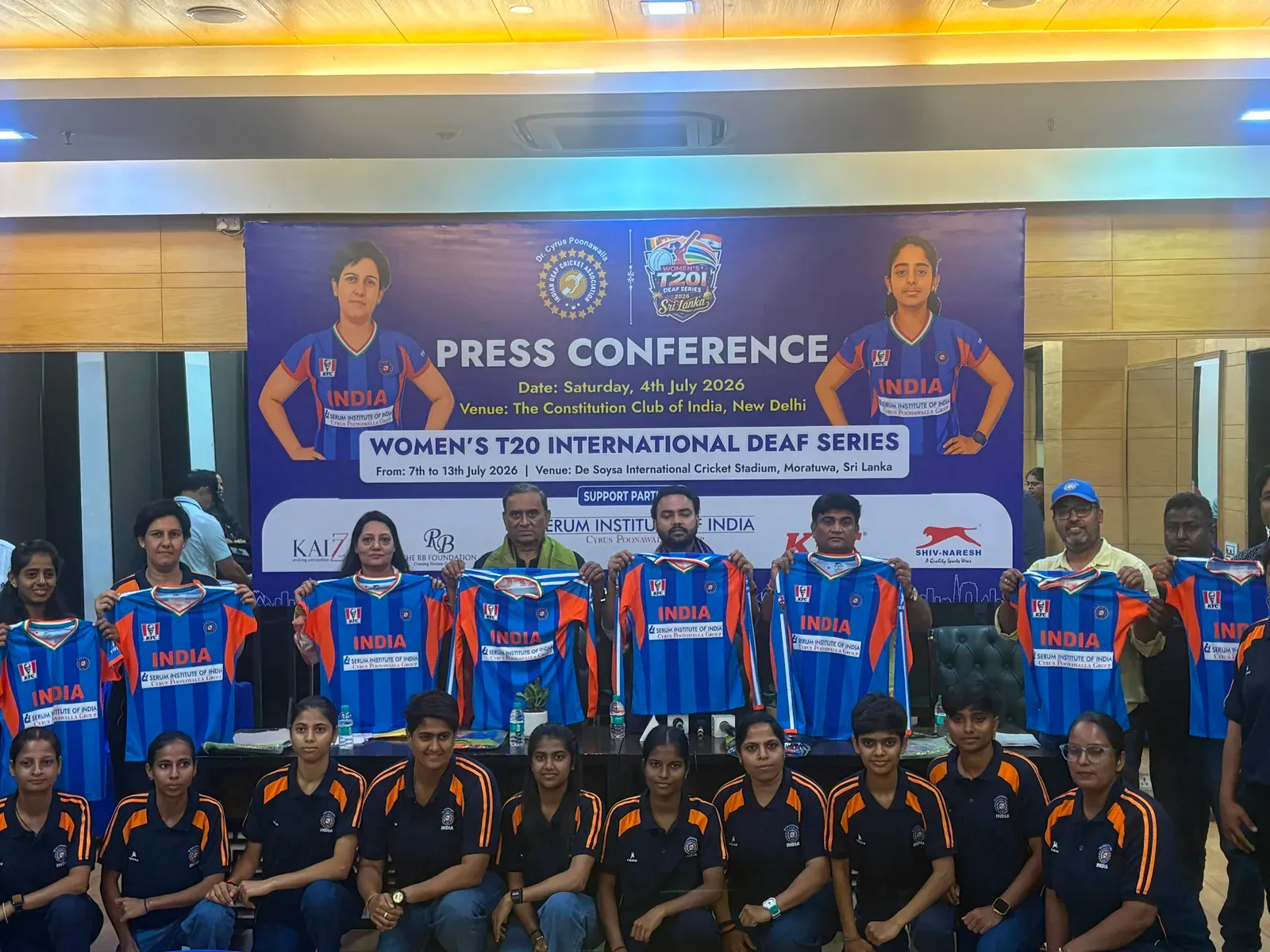 Indian deaf women's cricket team begins historic T20 tour to Sri Lanka