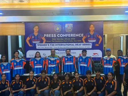 Indian deaf women's cricket team begins historic T20 tour to Sri Lanka