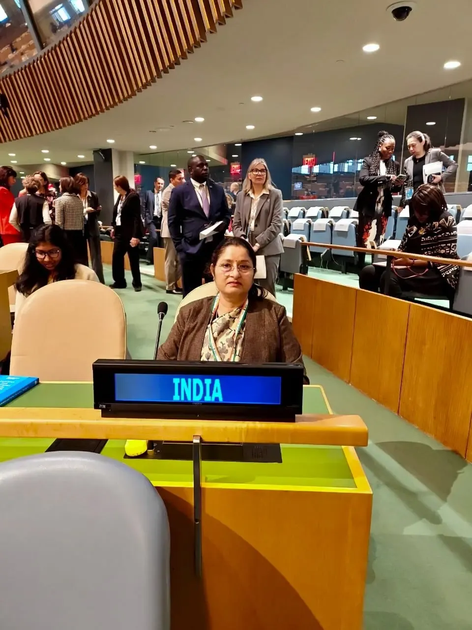 Annapurna Devi Highlights Global Recognition of Indian Women's Potential at UN