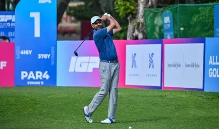 Bhullar shoots 3-under 70 at International Series Morocco, leads Indian charge