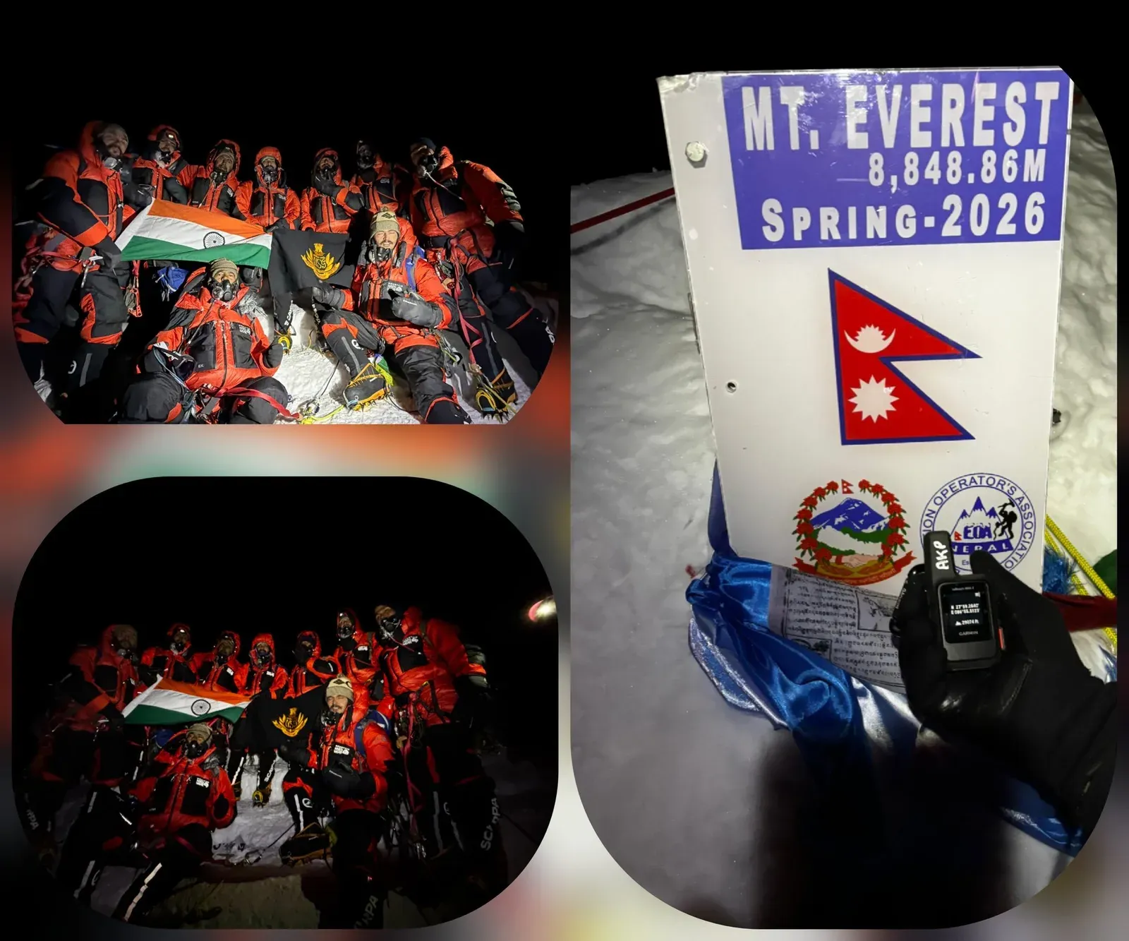 NSG 'Black Cats' summit Mt. Everest in 20 days, all 10 return safe
