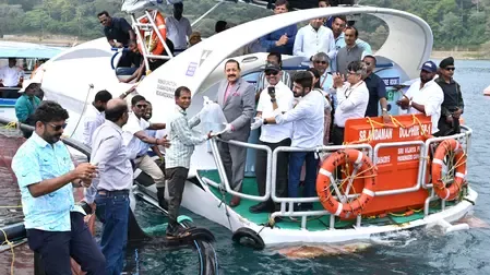 What is India's First Open-Sea Marine Fish Farming Project in the Andaman?
