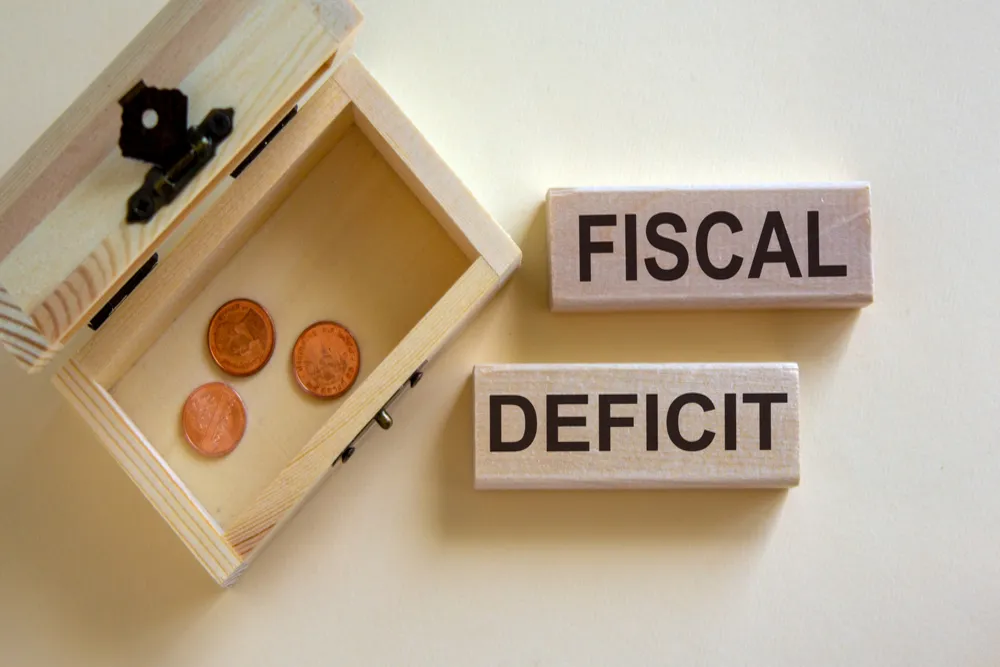 What is India's fiscal deficit for April-October at 52.6% of the 2025-26 budget target?