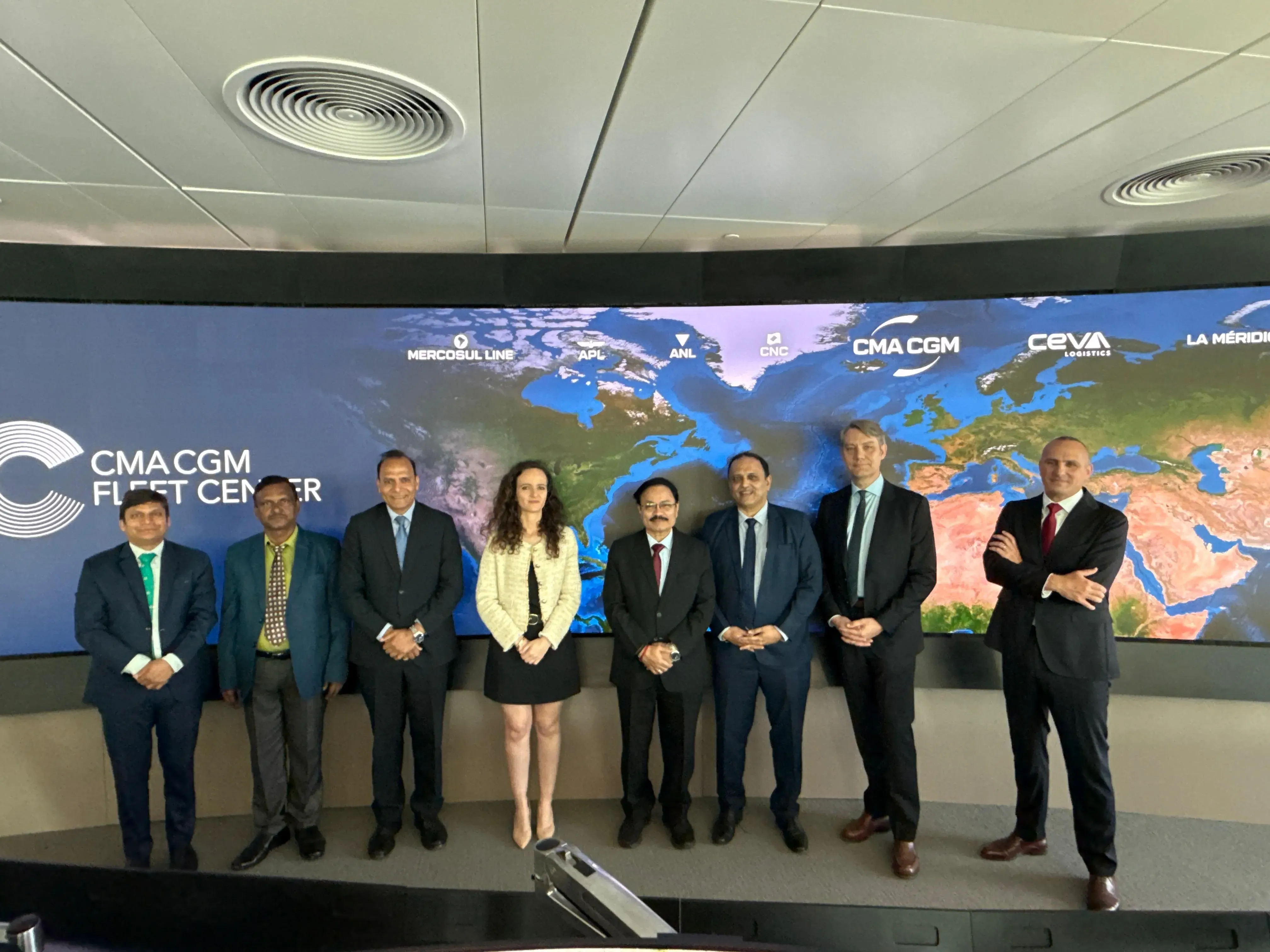 How is India’s Maritime Sector Thriving at CMA CGM’s Headquarters in France?