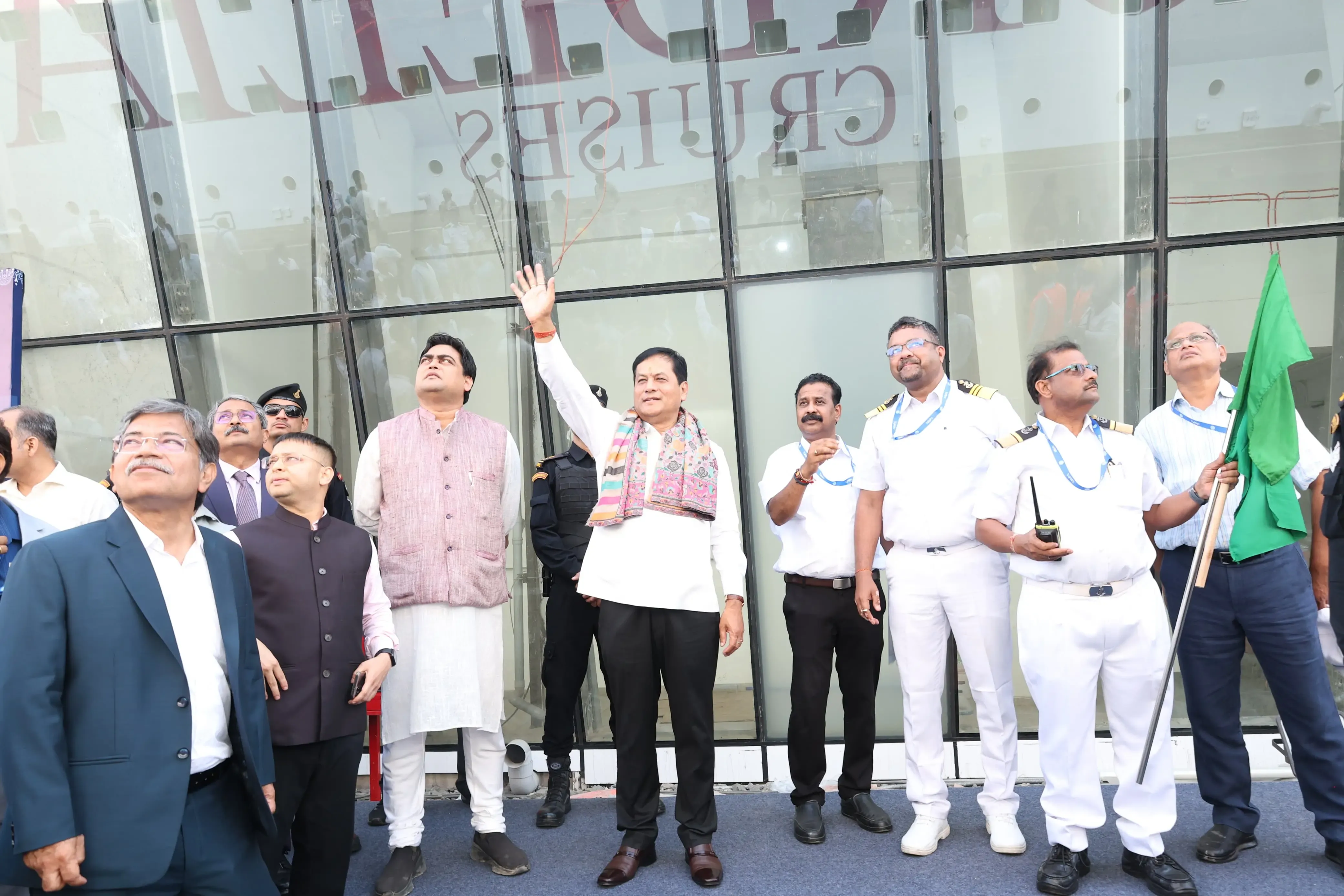Inauguration of India's Premier Cruise Terminal, Rs 5,700 Cr Infrastructure Agreements at Vadhavan Port