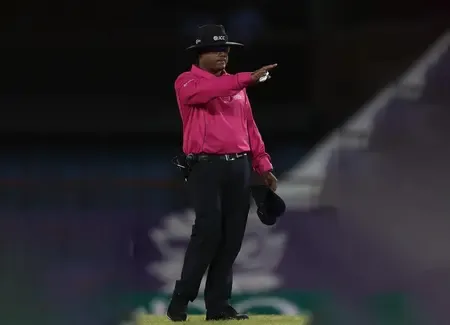 Nitin Menon Selected for ICC T20 World Cup Semifinals Umpiring Panel