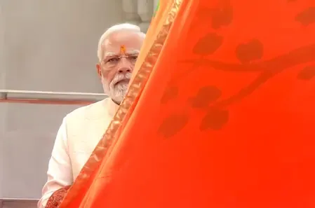 Is India’s Glory Being Celebrated with the Flag Hoisting at the Ram Temple?
