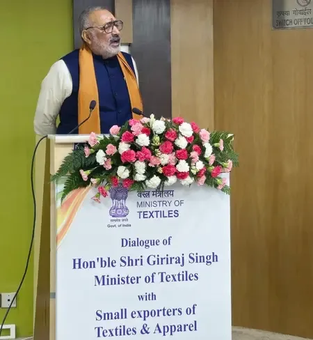 India’s textile sector aims to reach $250 billion by 2030 with $100 billion exports: Giriraj Singh