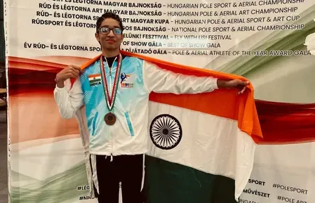 How Did India’s Vir Gahrotra Achieve Historic Gold at the Pole and Aerial Sports World Championship?