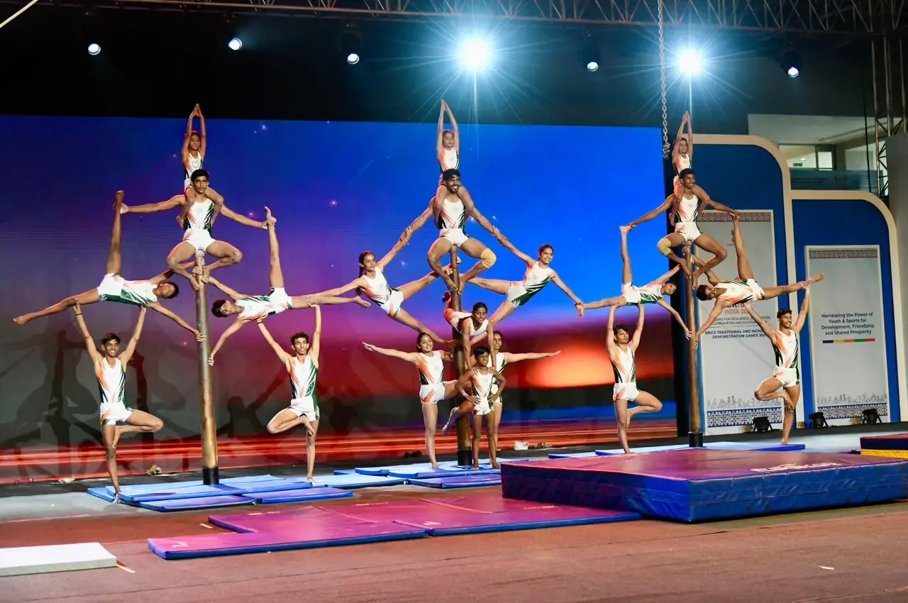 India's yogasana wows China, South Africa at BRICS Traditional Games 2026