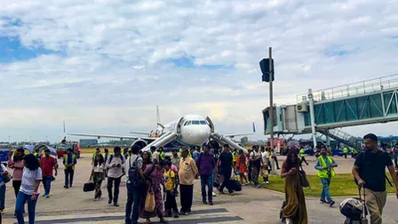 IndiGo flight 6E 225 hits VDGS pole at Srinagar airport; all safe