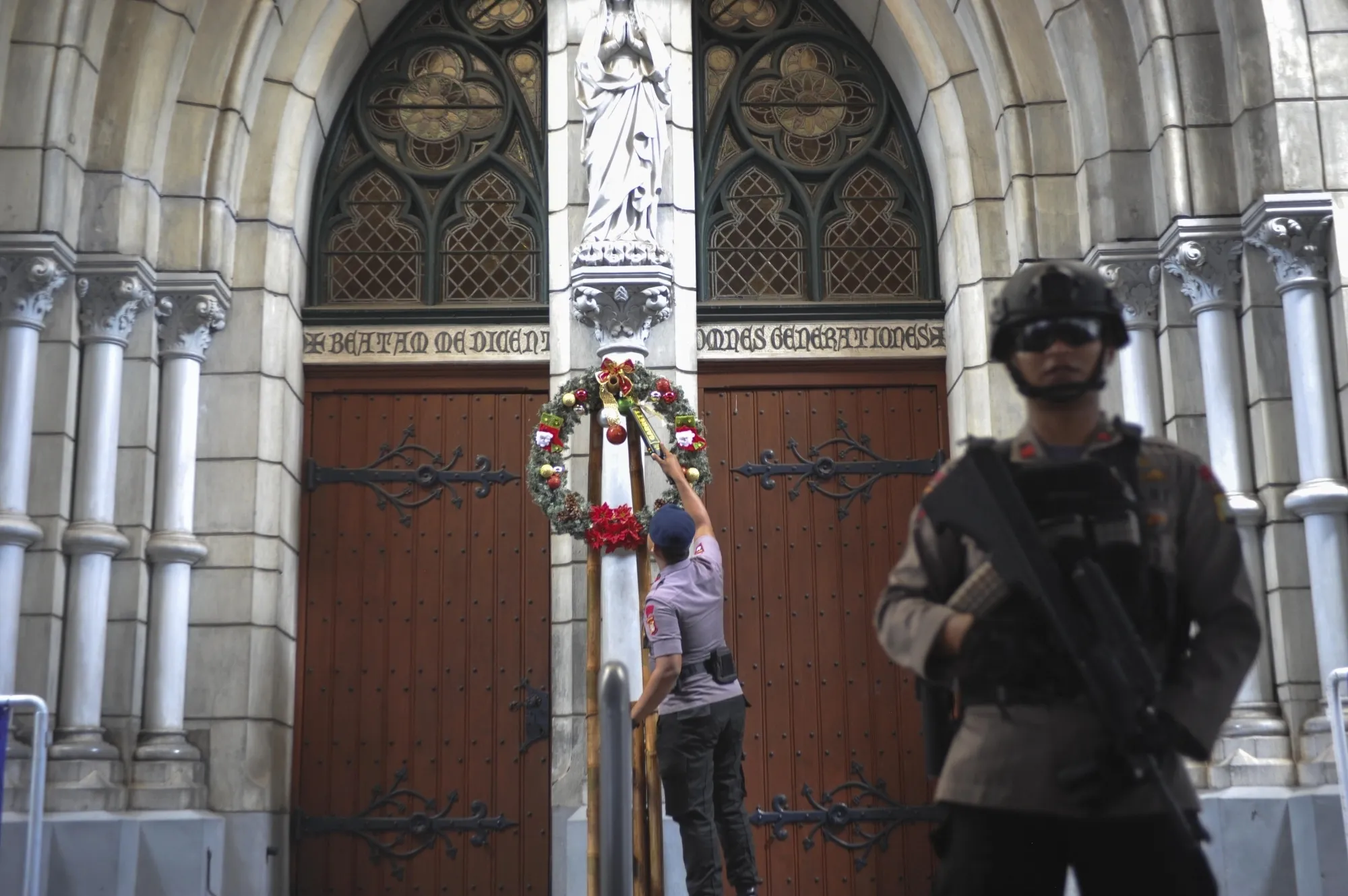 Indonesia Enhances Security Measures for Christmas and New Year Celebrations