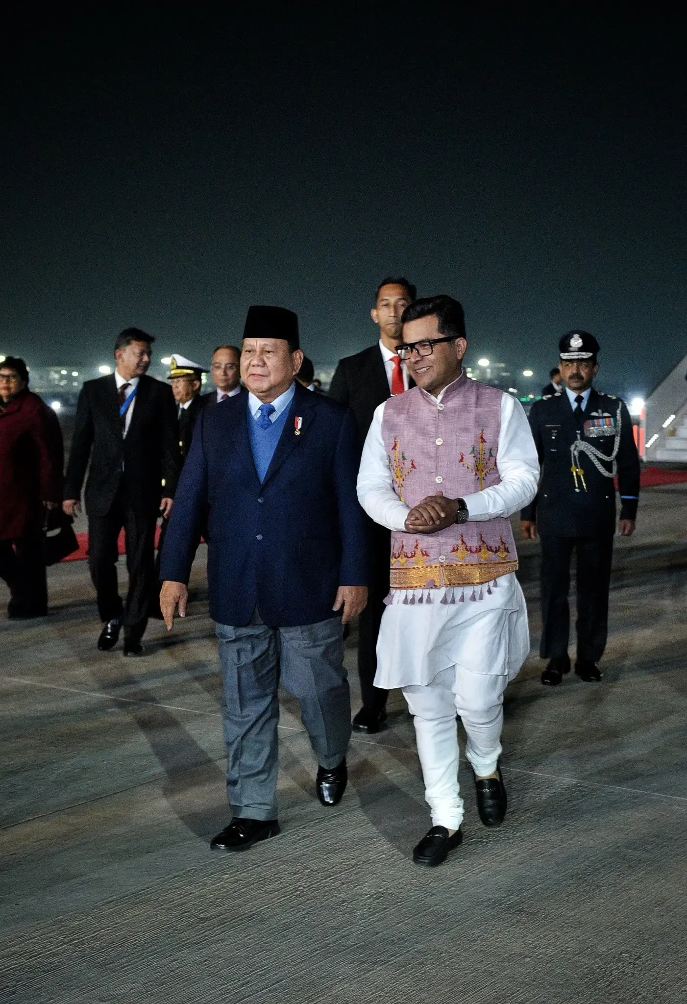 Indonesian President Prabowo Subianto Begins Four-Day Visit to India for Republic Day Festivities