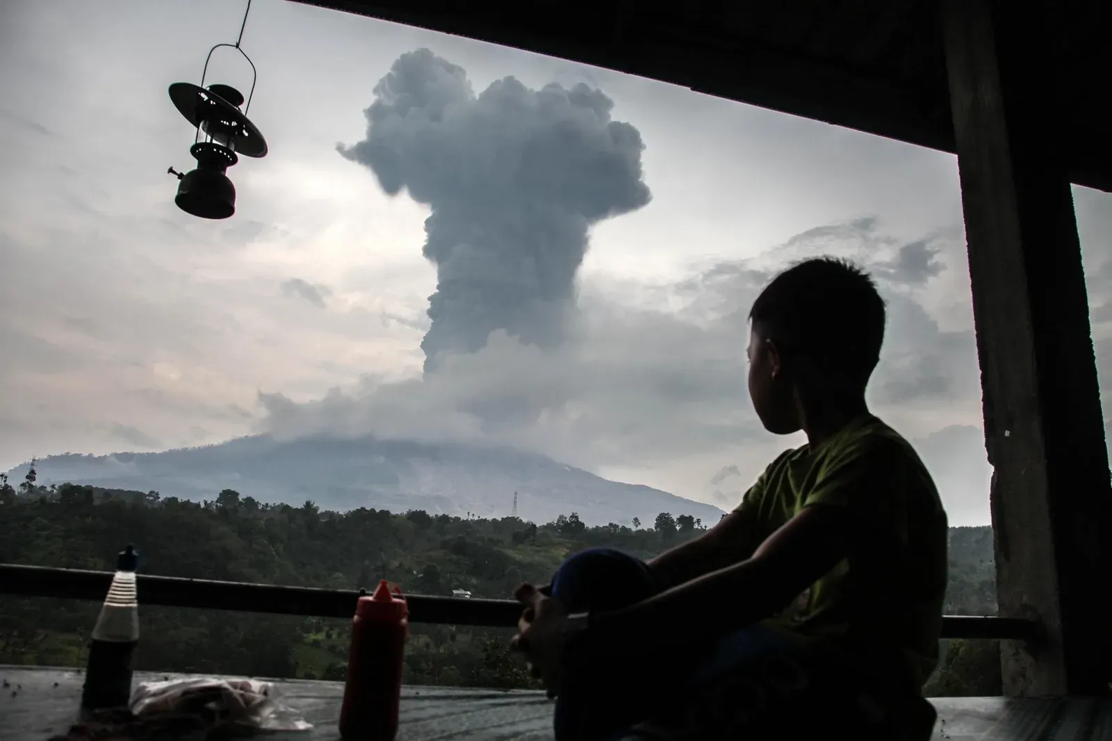Mount Sinabung erupts in North Sumatra, ash blankets Berastagi