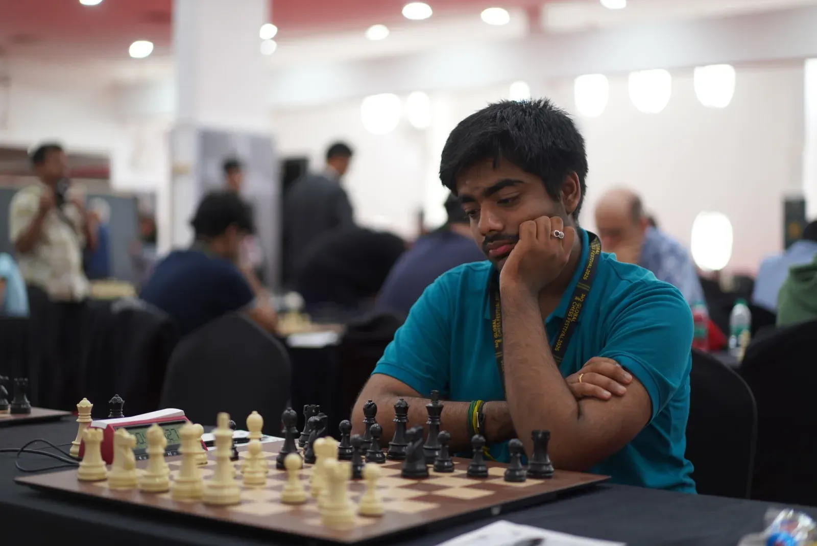 Iniyan leads Global Chess Festival Masters by a point after Round 8 draw