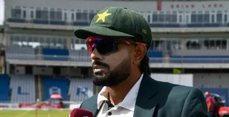 Babar Azam confirms Shan Masood finger fracture in Pakistan's 90-run Test loss to WI
